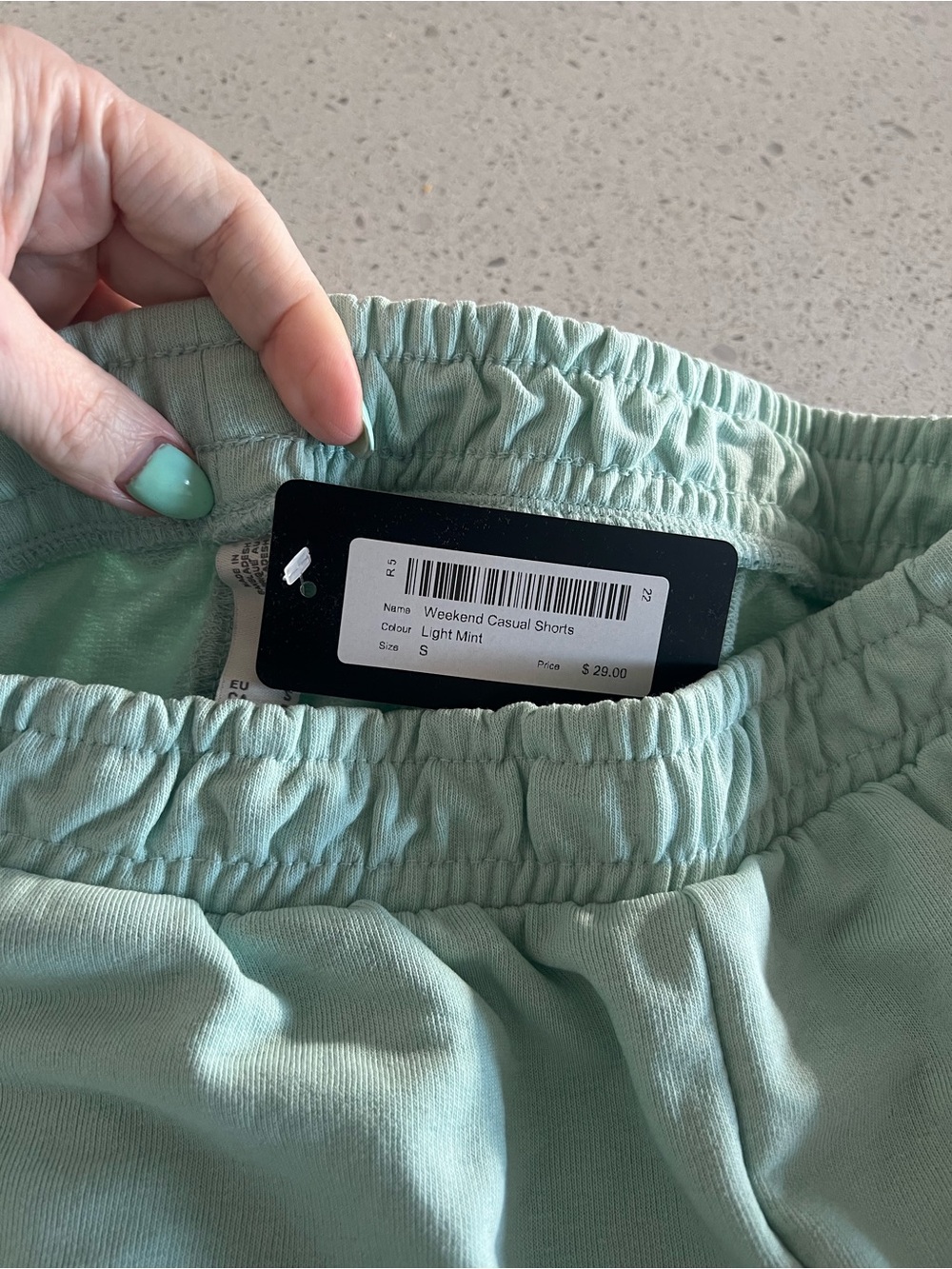 Weekend Casual Shorts (NWT) 🍒 Light Mint, Size Small - Picture 6 of 12